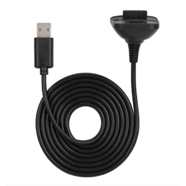 High Quality 2 In 1 1.5m Charging Cable For Microsoft XBOX 360 Controller Fast Charging