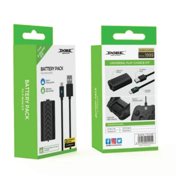 Dobe battery pack for XBox Series S/X & XBox One Controller.