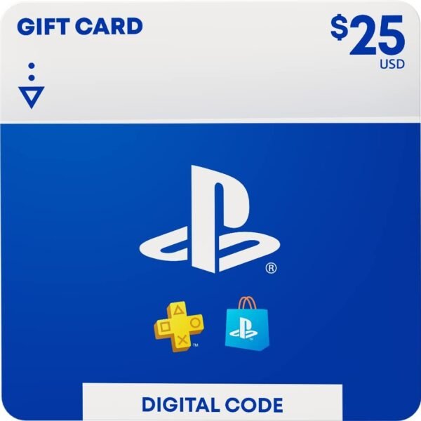 25$ PlayStation Store Gift Card [Digital Code]