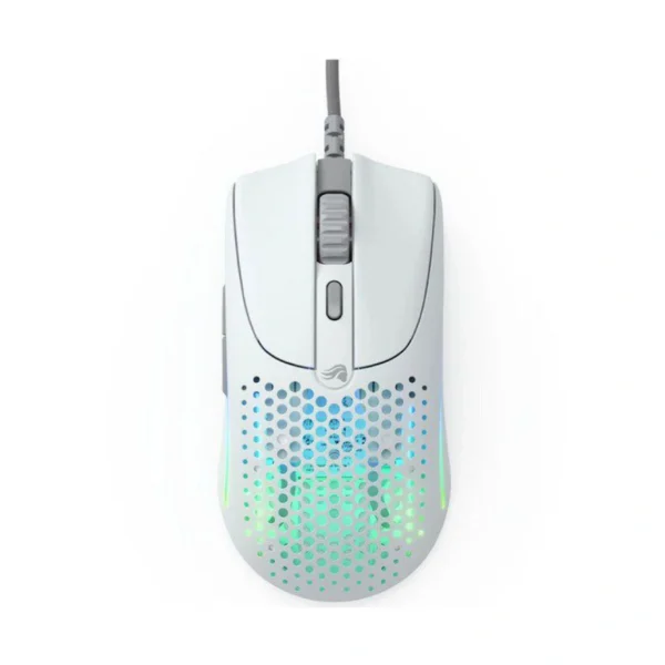Glorious Model O2 RGB Wired Gaming Mouse Matte White