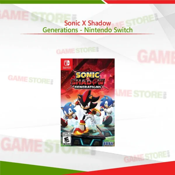 Sonic X Shadow Generations Nintendo Switch game cover