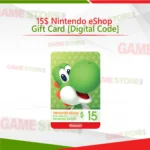 15$ Nintendo eShop Gift Card Digital Code for Nintendo Switch