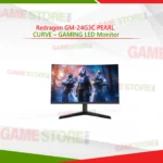 Side view of Redragon GM-24G3C Pearl Curve 24-inch gaming monitorSide view of Redragon GM-24G3C Pearl Curve 24-inch gaming monitor