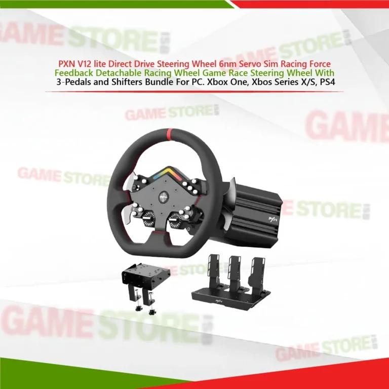 PXN V12 Lite Direct Drive Steering Wheel 6NM