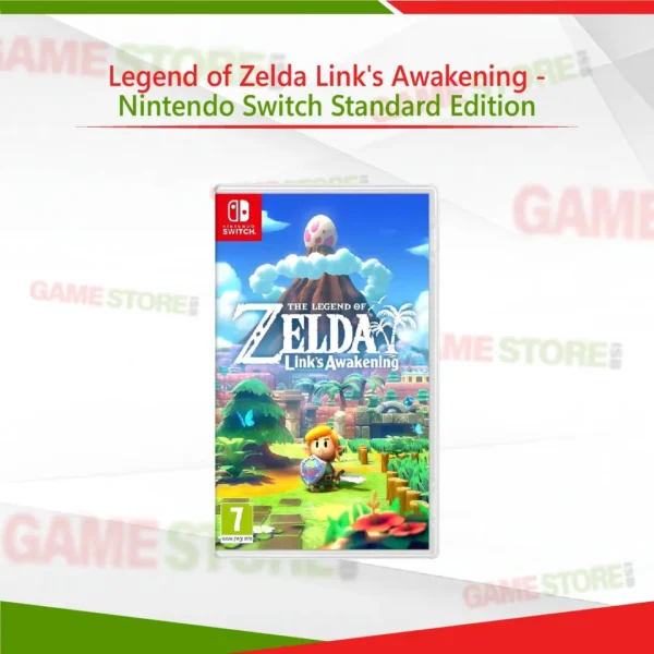 Legend of Zelda Link's Awakening Nintendo Switch Standard Edition cover art