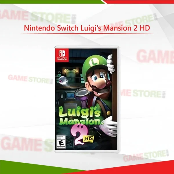 Luigi's Mansion 2 HD Nintendo Switch game cover artwork