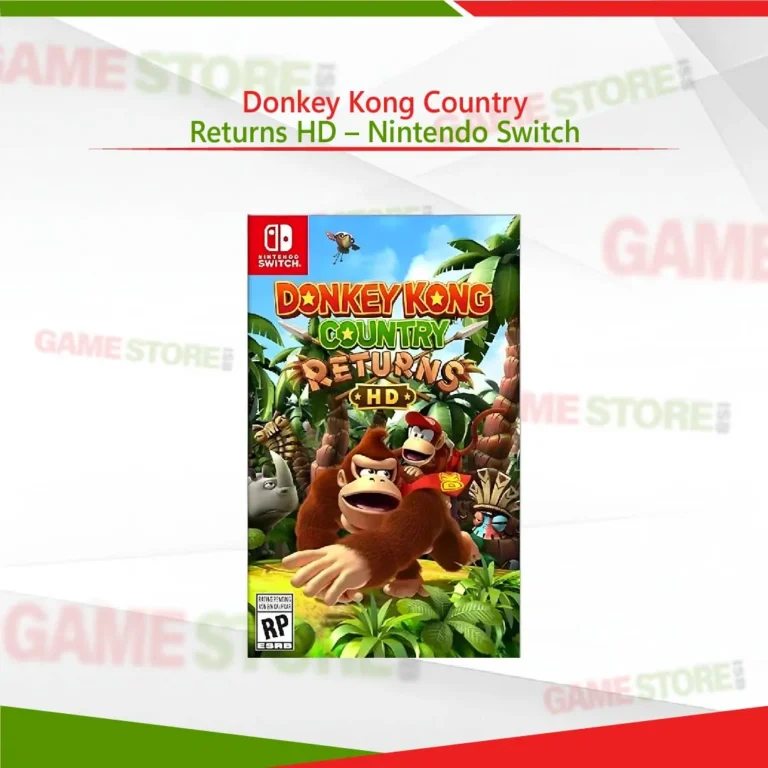 Donkey Kong Country Returns HD Nintendo Switch game cover