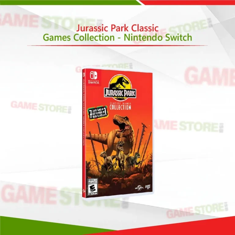 Jurassic Park Classic Games Collection Nintendo Switch game cover