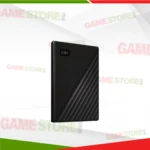 WD My Passport 2TB external hard drive compact portable design black