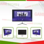 DarkFlash G243FG IPS gaming monitor back design with sturdy stand and clean finish