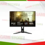 Side view of GIGABYTE G24F 2 gaming monitor showing slim bezel design