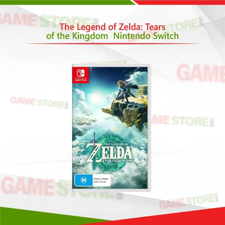 The Legend of Zelda Tears of the Kingdom Nintendo Switch game cover