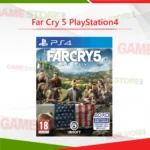Far Cry 5 PlayStation 4 game cover featuring Hope County artwork