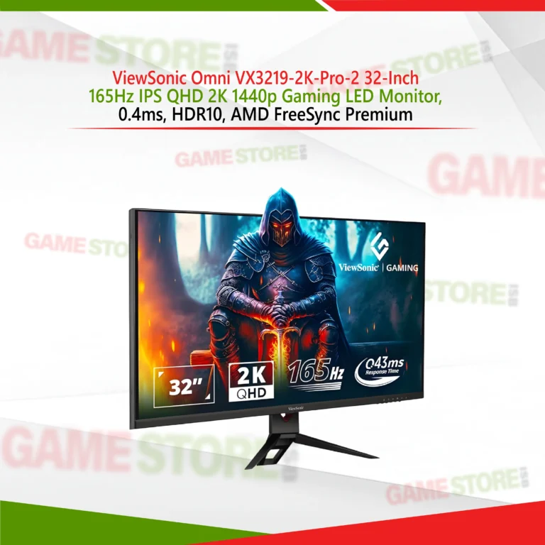 ViewSonic Omni VX3219-2K-Pro-2 32 inch QHD 165Hz IPS gaming monitor front view