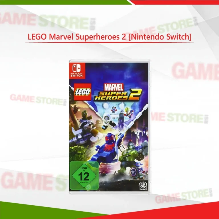 LEGO Marvel Superheroes 2 Nintendo Switch game cover