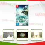 Open world adventure Switch game Hyrule map exploration