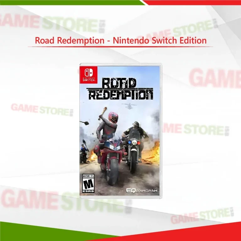 Road Redemption Nintendo Switch physical edition game cover
