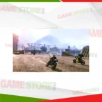 Motorcycle action game Switch career progression screen
