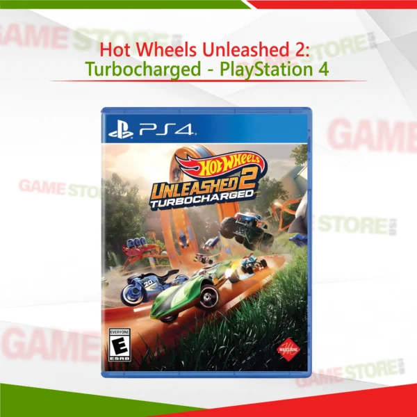 Hot Wheels Unleashed 2 Turbocharged PS4 Game Cover