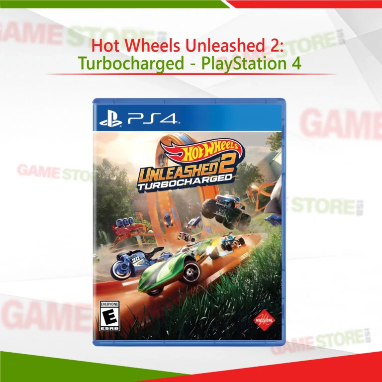 Hot Wheels Unleashed 2 Turbocharged PS4 Game Cover