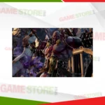 Tekken 7 PS4 gameplay showing intense combo fight scene