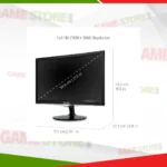 ViewSonic 22 inch Full HD 1080p display with sharp colors and clarity