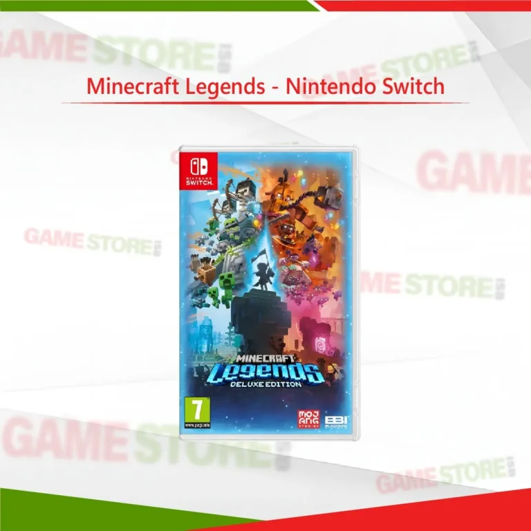 Minecraft Legends Nintendo Switch game cover