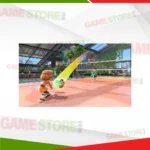 Nintendo Switch Sports bowling gameplay motion control