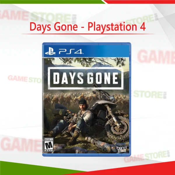 Days Gone PS4 official PlayStation 4 game cover