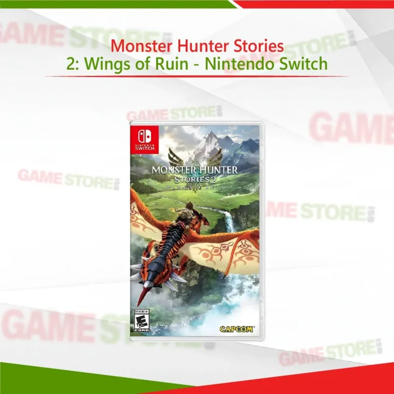 Monster Hunter Stories 2 Wings of Ruin Nintendo Switch game cover