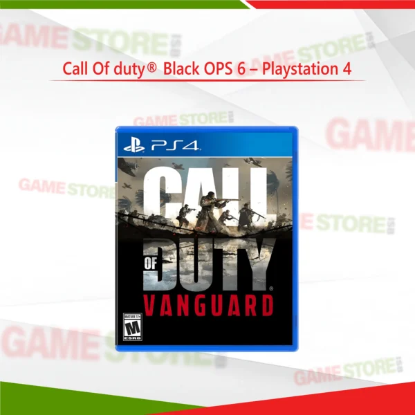 Call of Duty Vanguard PS4 game cover for PlayStation 4