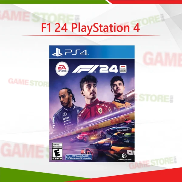 F1 24 PlayStation 4 Official Racing Game Cover