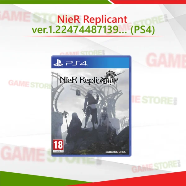 NieR Replicant ver.1.22474487139 PS4 cover art official box design