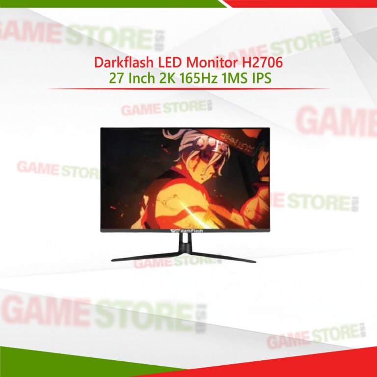 Darkflash H2706 27 inch IPS gaming monitor with slim bezels, 2K resolution and 165Hz refresh rate