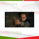 The Walking Dead Switch Game gameplay combat scene with zombies