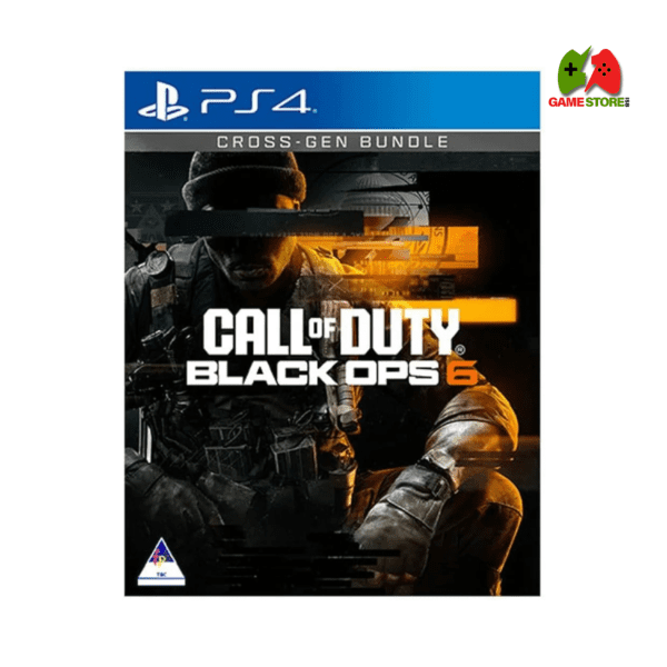 Call of Duty®: Black Ops 6 - Cross-Gen Bundle for PlayStation 4 & PlayStation 5. Featuring a cinematic single-player campaign, best-in-class multiplayer, and the return of Round-Based Zombies.