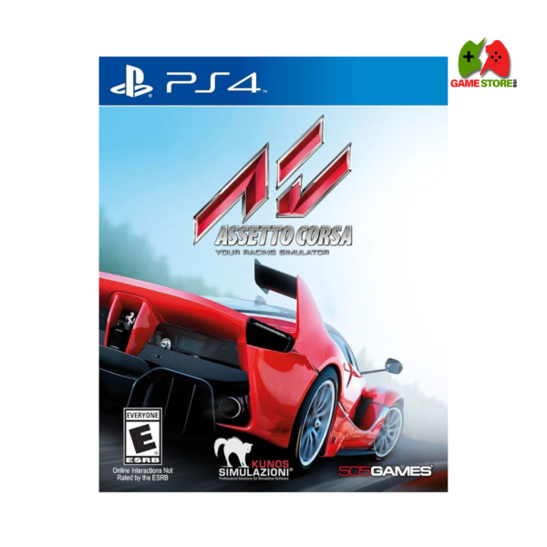Assetto Corsa - PS4: The ultimate racing simulator with realistic physics, laser-scanned tracks, and high-performance cars for an authentic driving experience.
