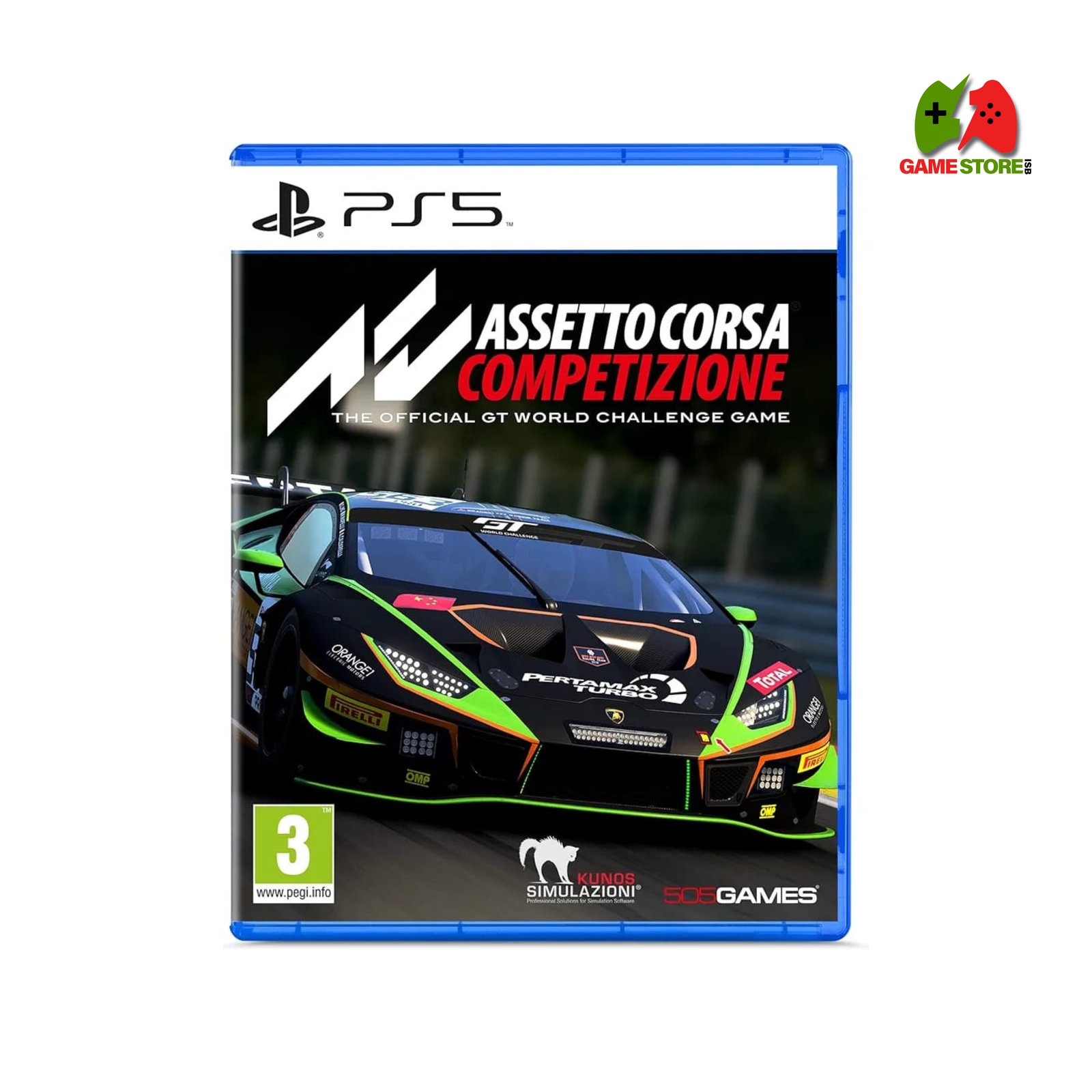 Assetto Corsa Competizione - PlayStation 5 Assetto Corsa Competizione - PS5: The ultimate GT3 racing simulator with advanced physics, realistic graphics, dynamic weather, and immersive gameplay.