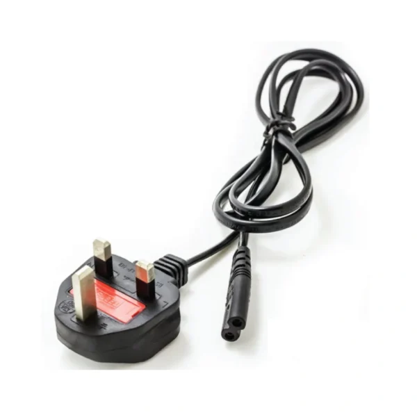 AC Power Cord 2 PIN Power Cable For TVs, PS5, PS4, PS3 And Xbox