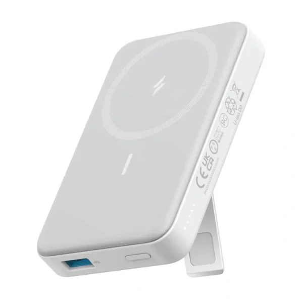 Anker Magnetic Battery, 10,000mAh Foldable Wireless Portable Charger with Stand, 20W USB-C Power