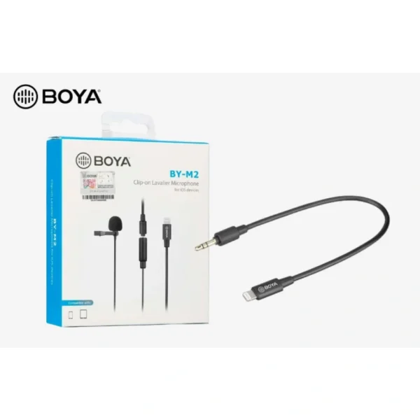 BY-M2 Digital Lavalier Microphone For IOS