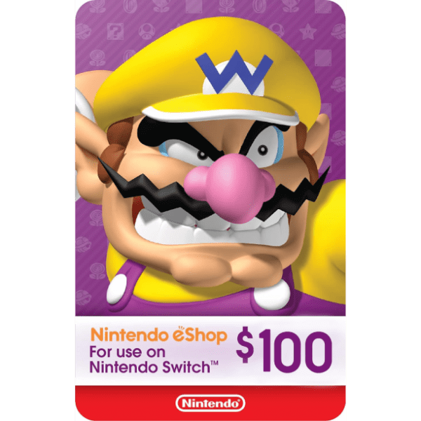 100$ Nintendo eShop Gift Card [Digital Code]