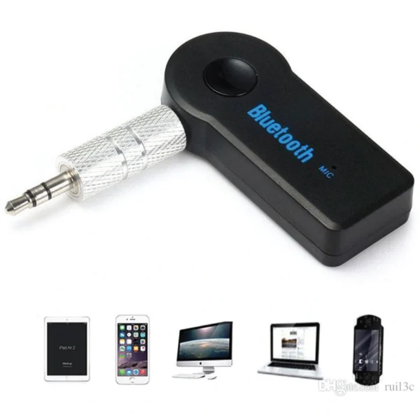 Car Wireless Bluetooth Receiver Adapter 3.5Mm Aux Audio Stereo Music Home Hands Free Car Kit Device