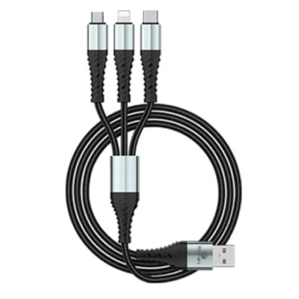 Ronin R-305 3 In 1 Durable Braided Cable