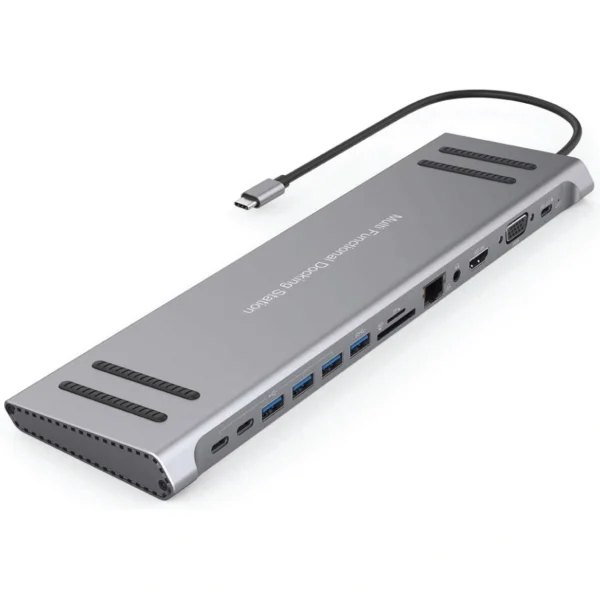 Onten 14 in 1 USB Type-C to 14 Port Docking Station