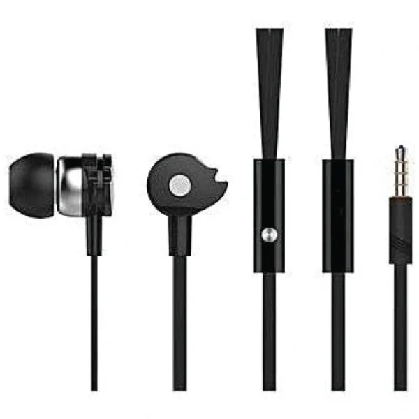 Celebrat Magic Wheel D1 Wired Earphone with Mic; Metal Headset for All Mobiles