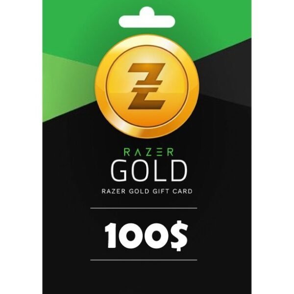 Razer Gold 100$ eGift Card
