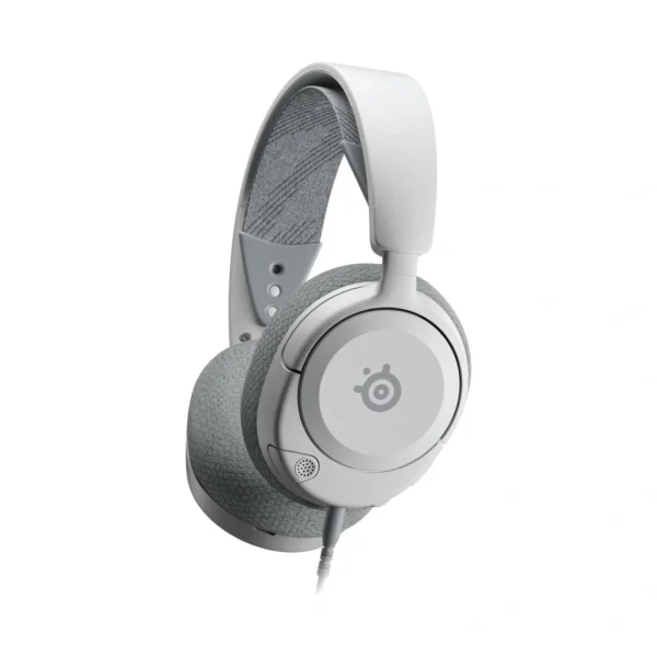 SteelSeries Arctis Nova 1 Multi-System Gaming Headset — Hi-Fi Drivers — 360° Spatial Audio — Comfort Design — Durable — Lightweight — Noise-Cancelling Mic — PS5/PS4, PC, Xbox, Switch - White