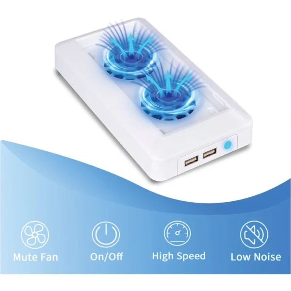 Console Cooling Fan Compatible for Xbox Series S USB External Cooler Turbo Temperature Control Fan Console Cooling System for Xbox Series S [Xbox_Series_x]