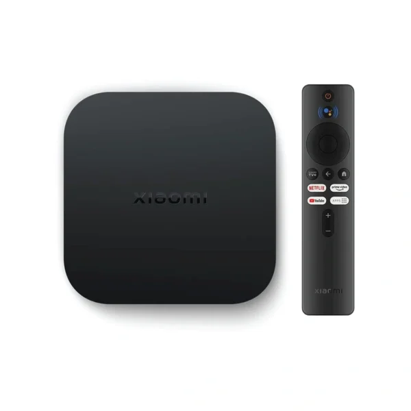 Xiaomi TV Box S 2nd Gen - 4K Ultra HD Streaming Media Player, Google TV Box with 2GB RAM 8GB ROM, 2.4G/5G Dual WiFi, Bluetooth 5.2 & Dolby Audio and DTS-HD, Dolby Vision, HDR10+